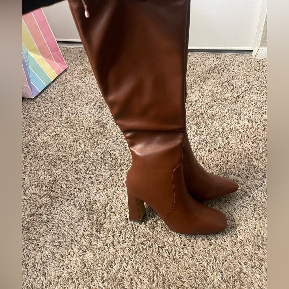 Brown boots